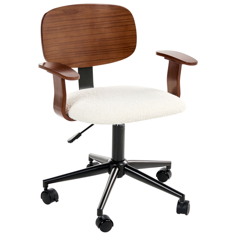 Boucle Office Chair