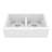 Karran Quartz 34'' X 21-1/4'' 50/50 Double Bowl Farmhouse/Apron Front Kitchen Sink Kit-49947602