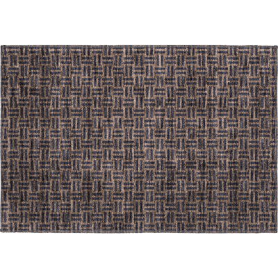 Premium Machine Washable Prisco Chocolate Rug