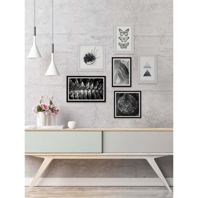 Turnalar «Silhouettes of Life» Hexaptych