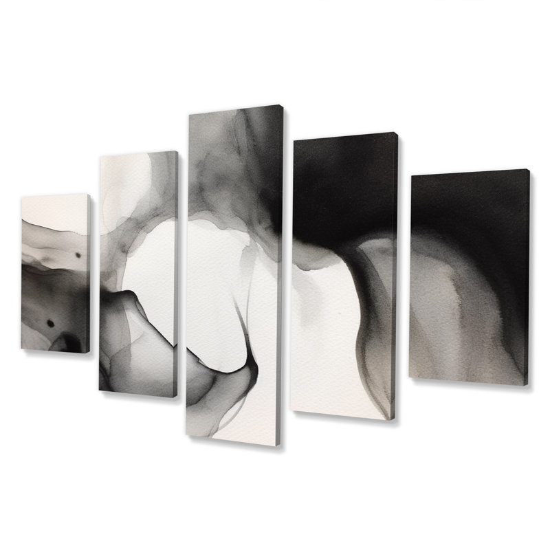 Cleidy - Minimalism Canvas Art Print - 5 Panels