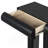Modern Entryway Table With Curved Drawers And Geometric Legs For Space-Saving Storage In Small Spaces.-381356305