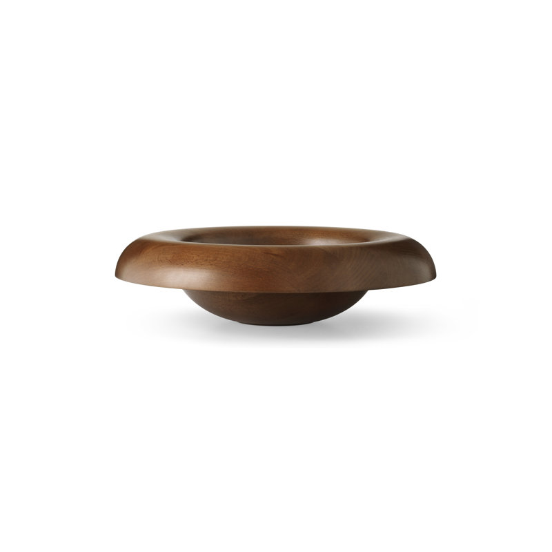 Rond Solid Wood Decorative Bowl