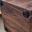 Table basse 16 * 16 * 16 pouces en grain de bois de noyer - Rehaussez l'attrait de votre maison 15,96 po x 15,96 po x 15,96 po pour ajouter du style au salon-1667652228