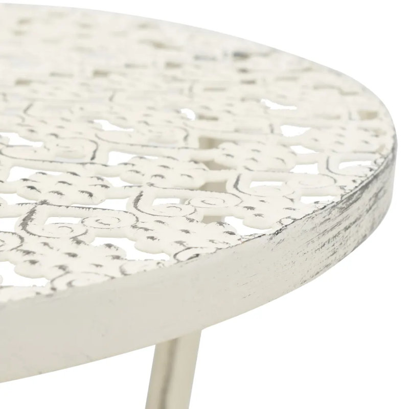 Glidewell Round Metal Dining Table
