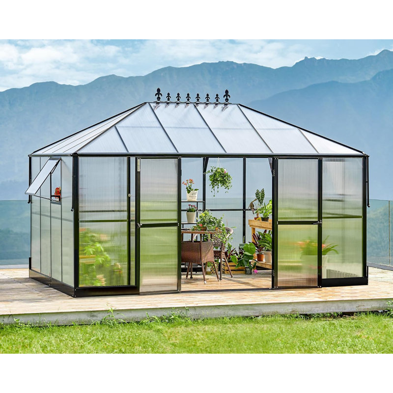 14" W x 9.5" D Hobby Greenhouse