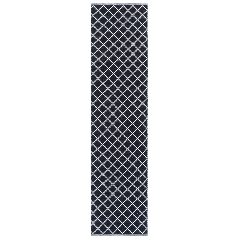 Tapis en coton tissé à plat Breckenridge, Tapis de couloir 2 pi 3 po x 9 pi