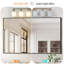 Applique murale 39 po pour meuble-lavabo 39 lumières 39 po, finition dorée avec abat-jour en verre givré pour éclairage de salle de bain ou de couloir-495228088-495228085-495228084