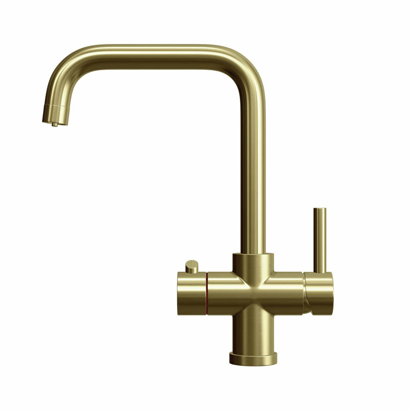 Fohen Touch Kitchen Faucet, Champagne Gold