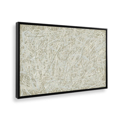«Abstract Sandstorm», reproduction sur toile dans un cadre