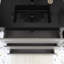 36" Freestanding Bathroom Vanity With Integrated Resin Top-235262773