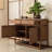Modern minimalist high-end sideboard