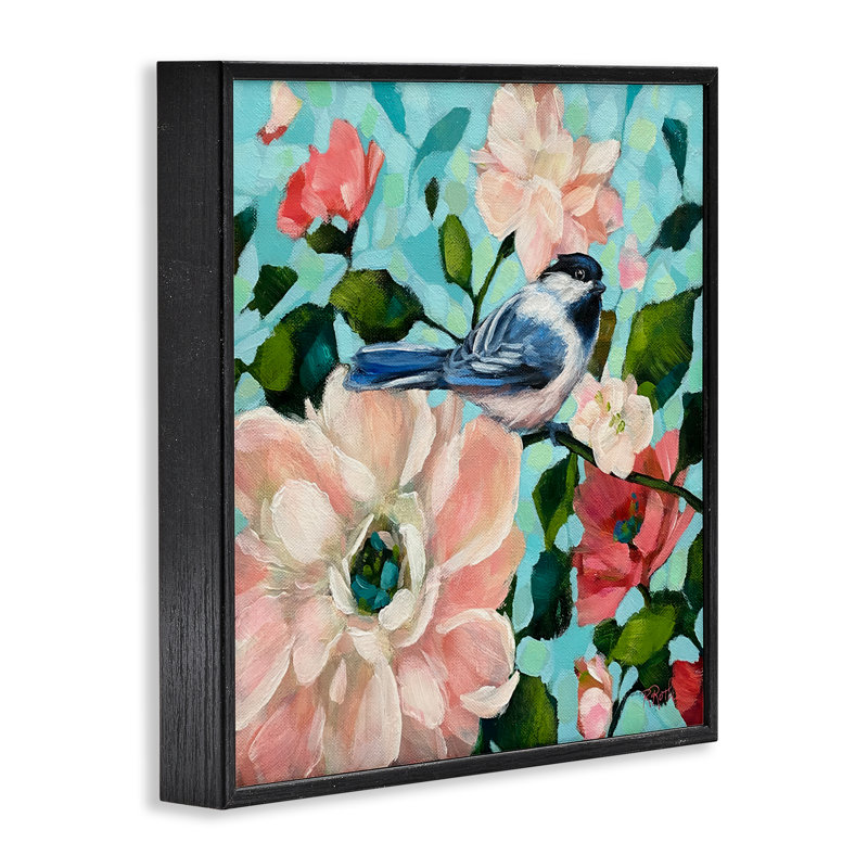 Giclée encadrée noir minuit, H 24 po x l 24 po