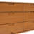 Yarber 6 Drawer Solid Wood Double Dresser-1700026029