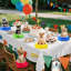 9pcs Dog Honeycomb Centerpieces, Dog Party Supplies
