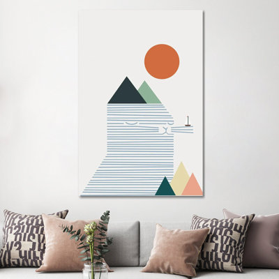 Cat Landscape LIV by Lim Heng Swee - Wrapped Canvas Print