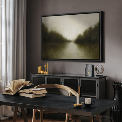 Art mural encadré, rétro, antique et classique pour chambre à coucher - 16 po x 24 po