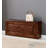 Contemporary Minimalist Dark Brown Solid Wood Flip Storage Bench-1336936182