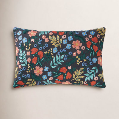 Rifle Paper Co. x Loloi Wildwood Garden 13" x 21" Pillow