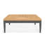 Table basse d'extérieur carrée L 28,7 po x l 28,7 po Beatrix