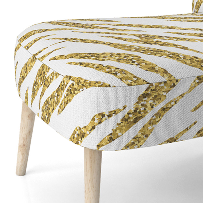 Chaise d'appoint rembourrée Gold Lodge