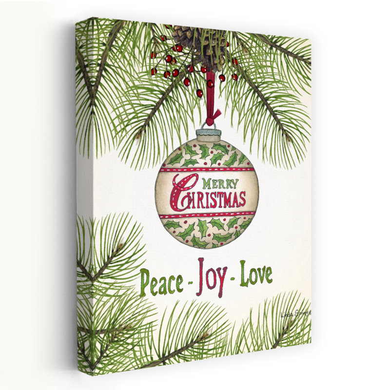 Décoration murale joyeux Noël ornement pin abstrait rustique moderne, H 60 po x l 40 po