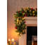 180cm Lighted Faux Garland with Lights