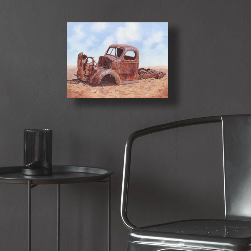  Art mural en verre acrylique, 16 po x 12 po Palla Fontuin