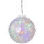 Décoration sphère de cristal suspendue 6 po DEL-1190589479