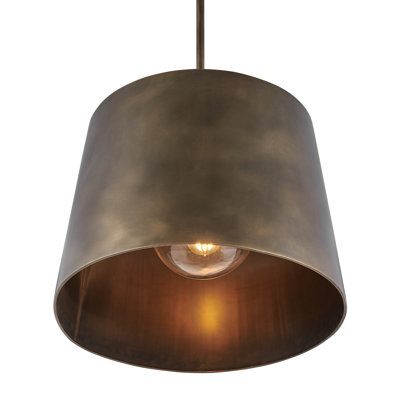 Luminaire suspendu d'extérieur 1 lumière H 15,25 po Finola Milada