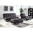 Allizzon Twin 73'' Faux Leather Convertible Sofa