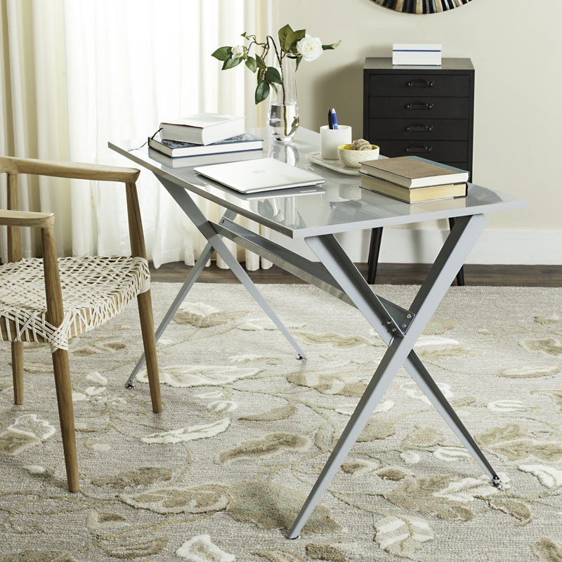 Brycenn Writing Desk, Gray