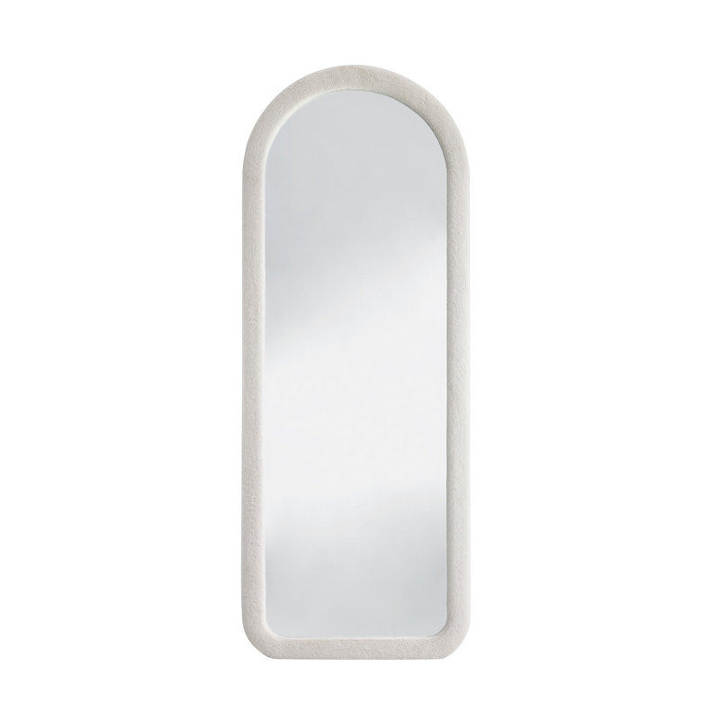 Apsana Free Form Mirror, Beige