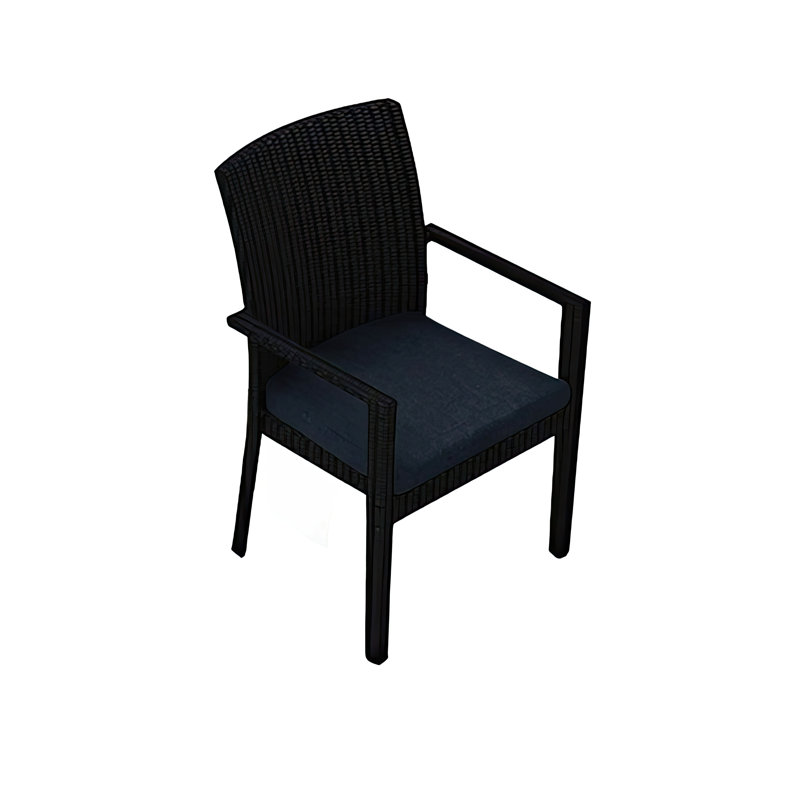 Urbana Outdoor Dining Armchair, Spectrum Indigo Sunbrella®
