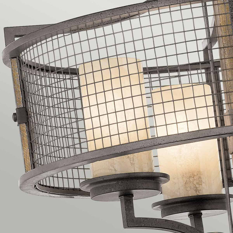 Rosiclare 4 - Light Drum Chandelier