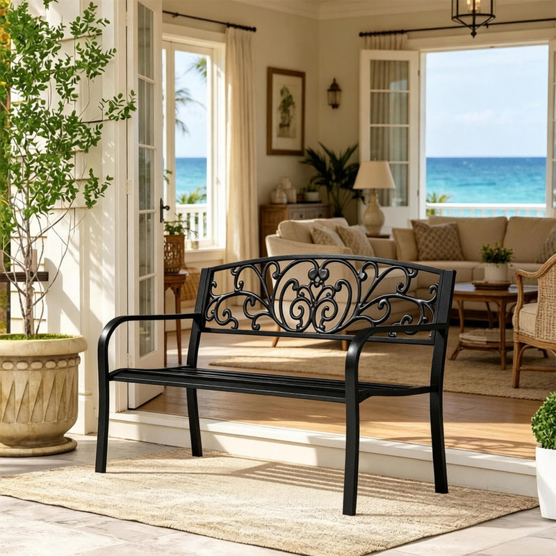Banc de jardin élégant