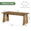 Solid Wood Dining Table