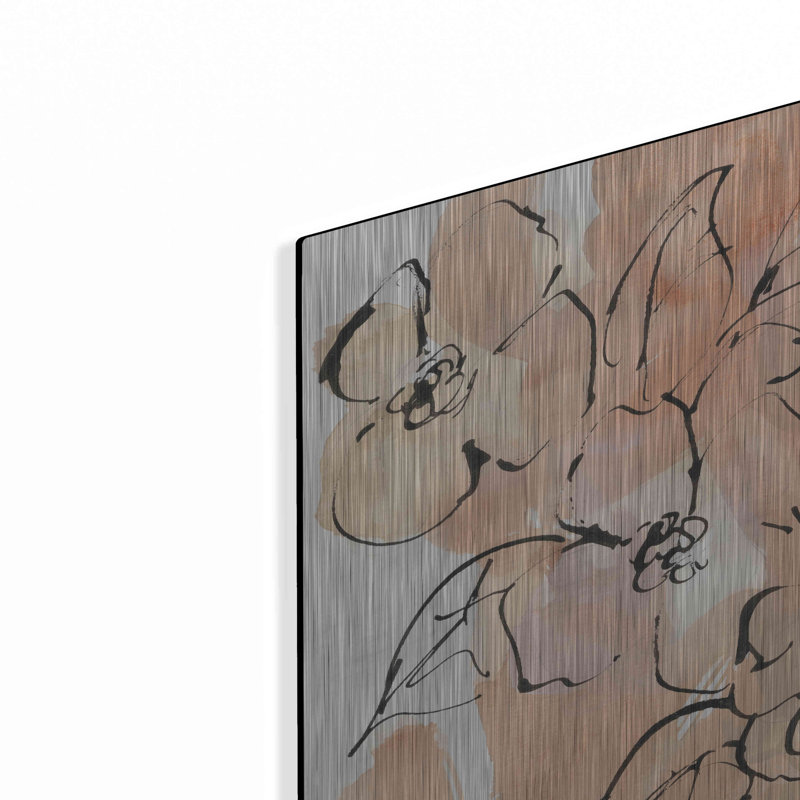 Winston Porter «Terracotta Neutrals II» par Chris Paschke, H 12 po x l 12 po
