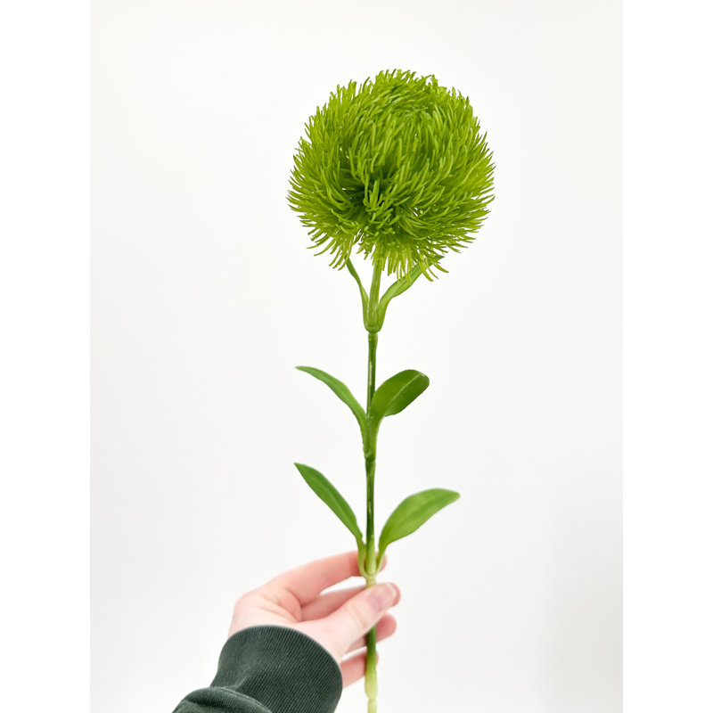 Real Touch Dianthus 1 tige, Vert clair