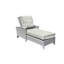 Bella Outdoor Teak Chaise Lounge-419625830-419625881