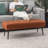 Keimaya Faux Leather Upholstered Bench-1695177742