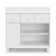 Storkcraft Modern 2 Drawer Dresser with Removable Changing Topper