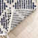 Loop-De-Loop Geometric Synthetic Area Rug
