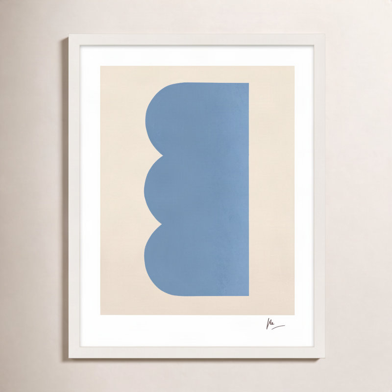 Keyhole 6 Painting by Lee Lessem, 38" H x 30" W, White