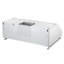Hotte de cuisine 30 po 450 CFM Ancona avec veilleuse automatique et barres à ustensiles en acier inoxydable Ancona