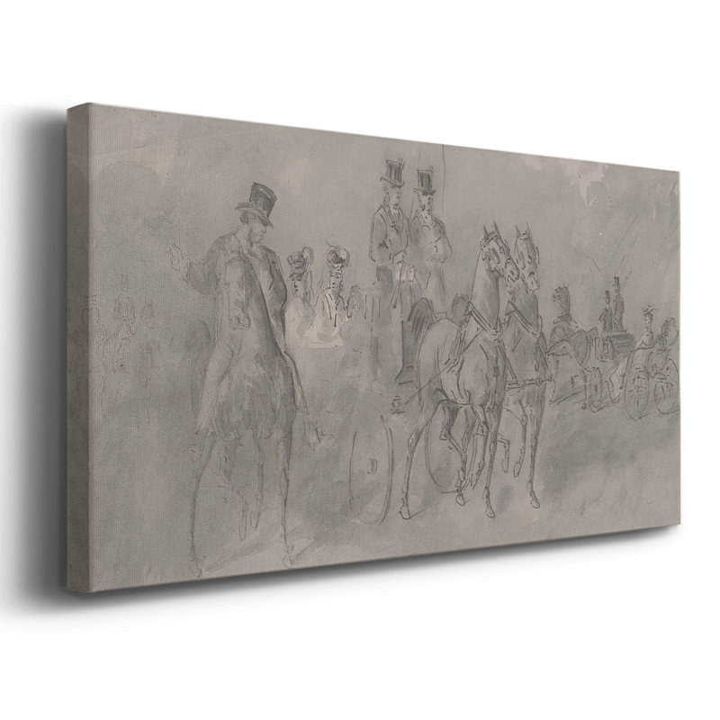 Série abstraite - CMXII - Toile tendue avec châssis - Prêt à accrocher, H 16 po x l 32 po