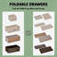 Armoire de rangement à 4 niveaux, organisateur de rangement, tour de commode autoportante, armoire de rangement de couloir, buffet
