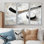 Hockey Puck and Stick II - Ensemble de décorations murales de hockey sport