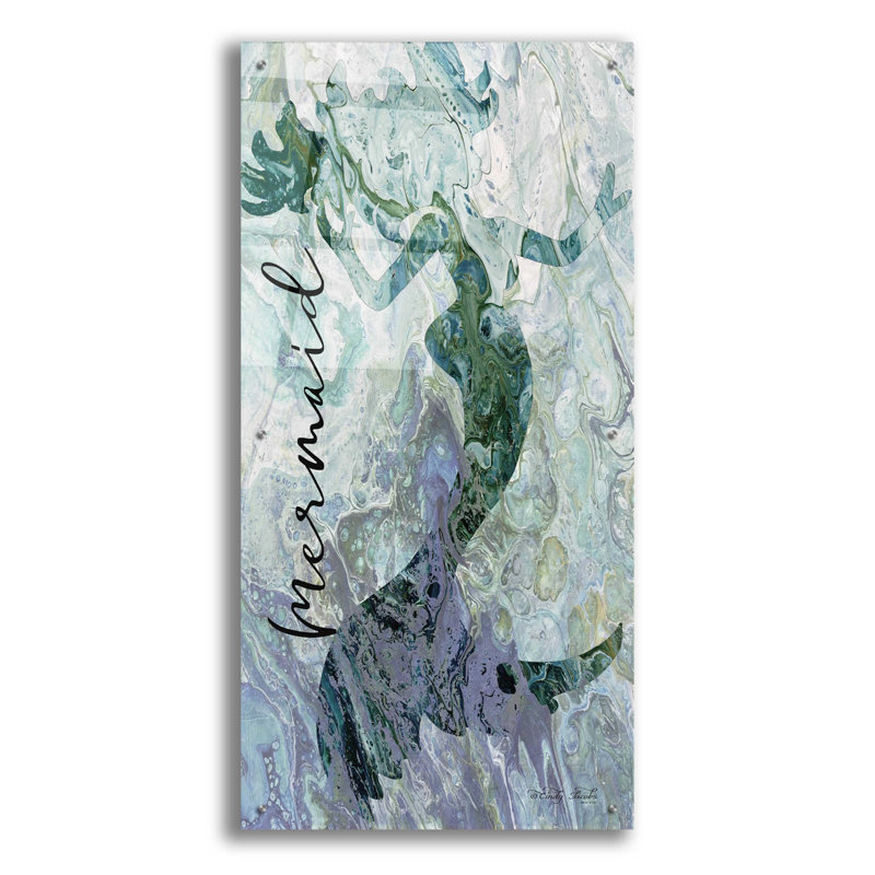 «Mermaid» par Cindy Jacobs - impression sans cadre, H 48 po x l 24 po x P 0,2 po