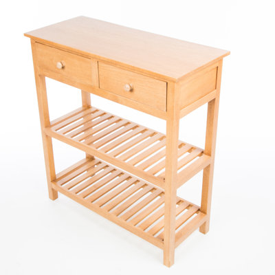 Accent 70cm Solid Wood Console Table